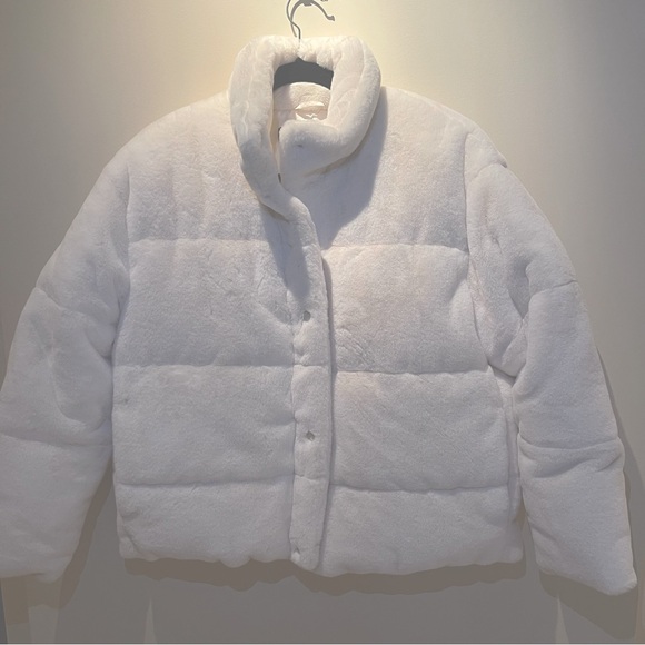 Zara Faux Fur Winter Jacket Puffer Jacket❄️ - Picture 2 of 6